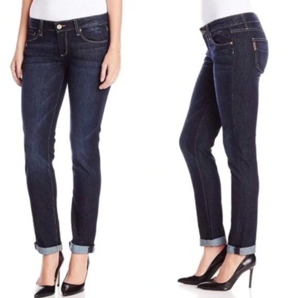 Paige Jimmy Jimmy Skinny Dark Wash Jeans Rebel WIthout A Cause Denim Jeans NWT